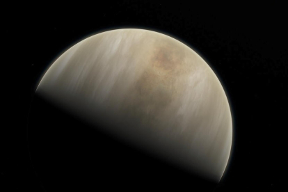 Una imatge del planeta Venus