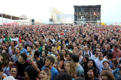 Imagen de archivo de un concierto en el Festival Cruïlla de Barcelona.