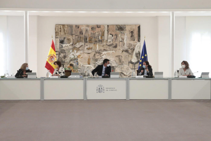 Imagen del Consejo de Ministros celebrado este 15 de septiembre.