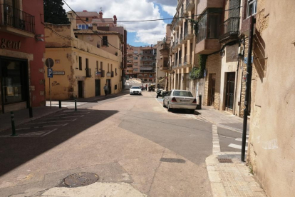 Imagen de la calle de las Cuatro Fuentes del Vendrell.