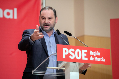 El secretario de Organización del PSOE y ministro de Transportes, José Luis Ábalos.