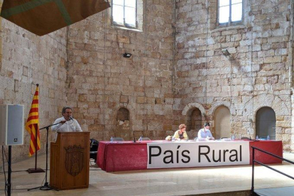 Imatge l'acte de constitució de País Rural a Montblanc