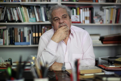 L'entrevista documental 'Juan Marsé habla de Juan Marsé' en una imatge de l'any 2013.