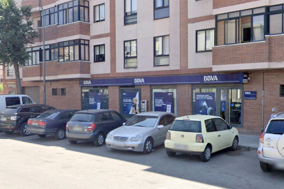 Una de las oficinas donde actuó el operario de cajeros automático está en Torreforta.