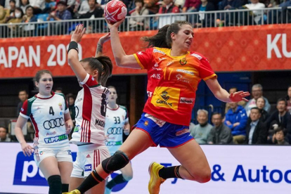 Un partido de la selección española femenina