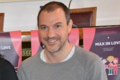 Antonio Gómez, en la presentació de 'Max in love' el 2017.
