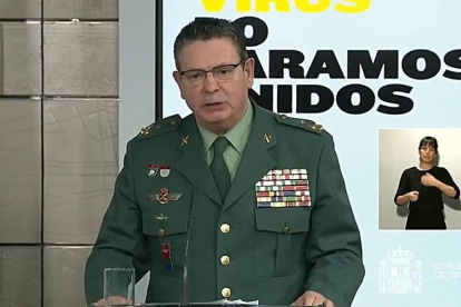 El director adjunt de la Guàrdia Civil (DAO), Laurentino Ceña.