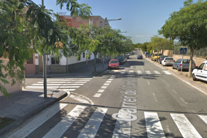 Imatge d'un dels carrers de la Plana.