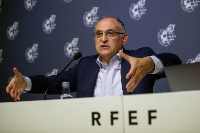 El Secretario General de la RFEF, Andreu Camps.