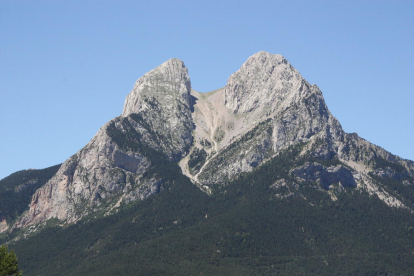 Vistes de la muntanya de Pedraforca, al Berguedà.
