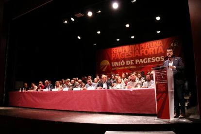 Imagen del decimotercer Congreso Nacional de Unió de Pagesos