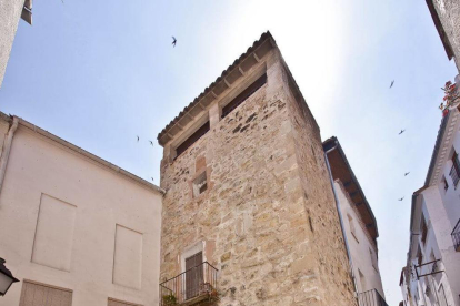 Imatge d'arxiu d'un carrer del municipi d'Ascó.
