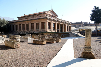 El conjunto monumental del Museo y Necrópolis Paleocristianos de Tarragona.