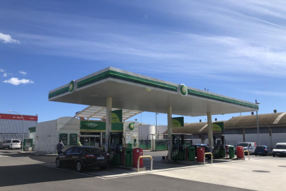 Imatge de la benzinera BP del polígon Francolí, on també han notat una davallada de la clientela.