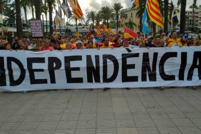 Imatge de la manifestació independentista de l'any passat.