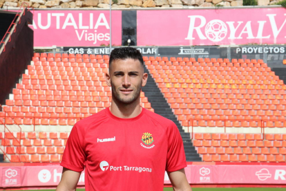 Carlos Albarrán és feliç a Tarragona.