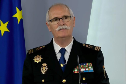 El ubdirector general de Logística e Innovació de la Policía Nacional, el comisari principal José García Molina