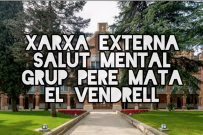 Imatge del vídeo elaborat pels professionals del Grup Pere Mata.