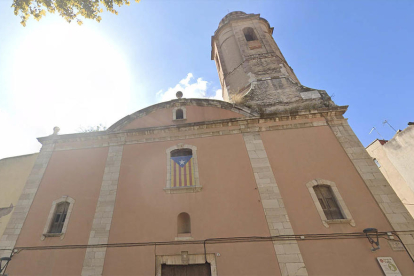 Imatge de la façana de l'antiga església de Sant Francesc.