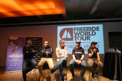 La presentació de la tercera prova del Freeride World Tour s'ha realitzat aquest matí a Barcelona.