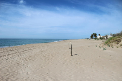 Imagen de archivo de la playa de Creixell.