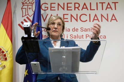La consellera de Sanitat de la Generalitat Valenciana, Ana Barceló.