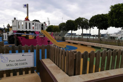 Un dels espais oberts és el parc infantil del Serrallo.