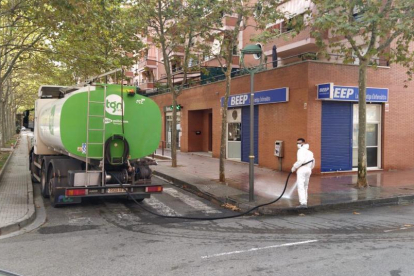 Tarragona reforzará la desinfección y limpieza de sus calles.