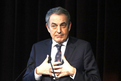 L'expresident del govern espanyol José Luis Rodríguez Zapatero.