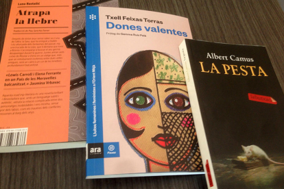 Recomanacions literàries de la llibretera de l'Odissea per al Sant Jordi 2020.