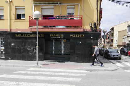 Un bar de Bonavista tancat per la pandèmia