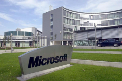Imagen de una sede de Microsoft.