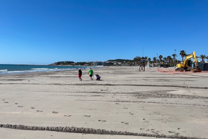 Les tasques programades per aquest any per regenerar la platja han acabat dins del termini fixat.