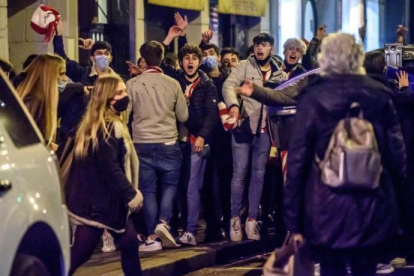 Incidentes en Bilbao antes final de fútbol, con joven trasladada al hospital
