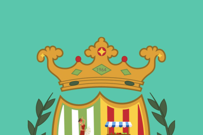 Imagen de detalle del escudo.