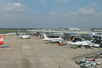 Imagen de archivo de un aeropuerto.