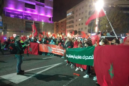 Imatge de la manifestació.