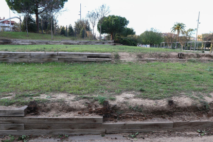 Estat en què es troba alguna zona del parc del Roserar