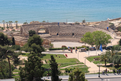 Pla general de l'amfiteatre de Tarragona