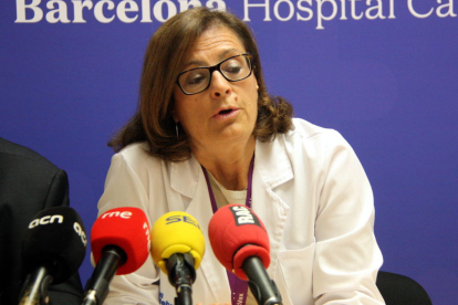 La Dra. Magda Campins, jefa del Servicio de Medicina Preventiva y Epidemiología del Hospital Universitario Vall d'Hebron.