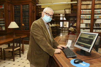 Lluís Miquel Pérez, al Centre de Lectura, en una imatge d'arxiu.