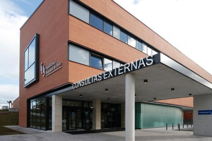 Imatge de l'exterior de l'hospital de Jove de Gijón.