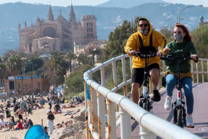 Imagen de la Playa de Can Pere Antoni.