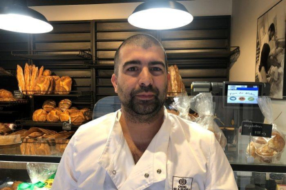 El panadero Jordi Gasque.