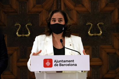 Imagen de la alcaldesa de Barcelona, Ada Colau.
