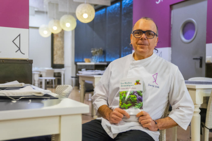 David Solé, escritor y cocinero del restaurante Barquet, este jueves.
