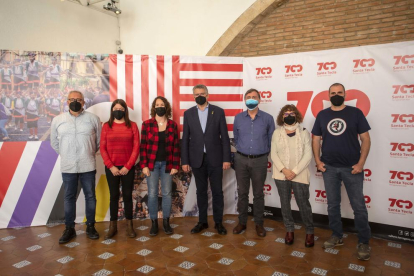 Presentació del programa Santa Tecla 700.
