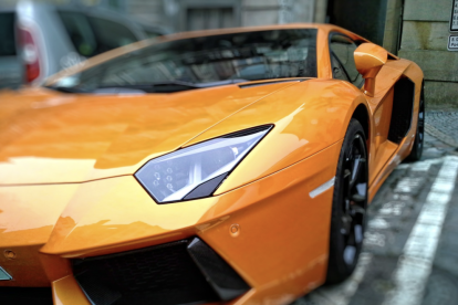 Imagen de archivo de un Lamborghini.