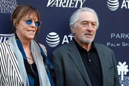 Imagen del pasado 3 de enero de Jane Rosenthal y Robert De Niro.