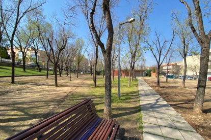 Imagen del parque renovado.